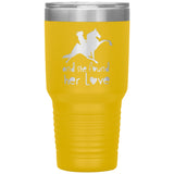 AND SHE FOUND HER LOVE TWH PERF 30oz Insulated Tumbler