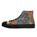 NASHVILLE BRAND IMAGINE High Top Canvas Shoes - Black