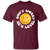 DON'T WORRY HE'S LEVEL (WHITE) G500 5.3 oz. T-Shirt
