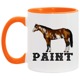 PAINT STYLE 1 4HORSE AM11OZ 11 oz. Accent Mug