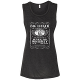 BIG LICKER SMOOTH B8803 Ladies' Flowy Muscle Tank