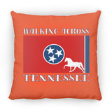 Walking Across Tennessee (Pleasure) ZP16 Medium Square Pillow