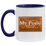 MY PONY NASHVILLE BRAND AM11OZ 11oz Accent Mug