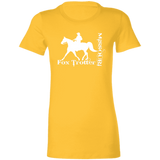 MISSOURI FOX TROTTER (white) 4HORSE 6004 Ladies' Favorite T-Shirt