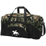 Missouri Fox Trotter LADY FINAL ART WHITE BG99 Colorblock Sport Duffel