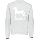 Morgan 698HBM Dri-Power Fleece Crewneck Sweatshirt