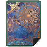 AZTEC 4 BSHL Premium Black Sherpa Blanket 60x80