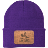 TURNIN AND BURNIN ON LEATHER CP90 Knit Cap - Patch