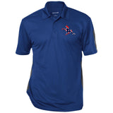 Rebel on the Rail Tennessee Walking Horse Performance ST695 Performance Textured Three-Button Polo