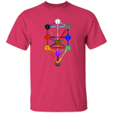 KABBAHLAH TREE OF LIFE 4HORSE G500 5.3 oz. T-Shirt