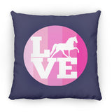 LOVE TWH PLEASURE SHADES OF PINK ZP18 Large Square Pillow