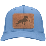 TENNESSEE WALKING HORSE PERFORMANCE LEATHER CP80 Twill Cap - Patch
