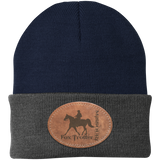 MISSOURI FOX TROTTER ON LEATHER CP90 Knit Cap - Patch