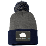 DISCOVERY PLACE RECTANGLE PATCH SP15 Pom Pom Knit Cap - Patch
