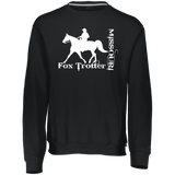 MISSOURI FOX TROTTER (white) 4HORSE 698HBM Dri-Power Fleece Crewneck Sweatshirt