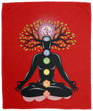 CHAKRAS PLUSH BLANKET (12 STYLES AND SIZES)