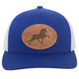 TENNESSEE WALKING HORSE PERFORMANCE LEATHER 104C Trucker Snap Back - Patch