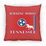 Walking Across Tennessee (Pleasure) ZP18 Large Square Pillow