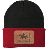 MISSOURI FOX TROTTER ON LEATHER CP90 Knit Cap - Patch