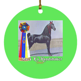 WGC MACK K'S HANDSHAKER SUBORNC Circle Ornament