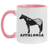 APPALOOSA ART TUMBLER 4HORSE AM11OZ 11 oz. Accent Mug