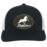 BIG LICKER PATCH HATTRUCKER HAT ( THREE SHAPES-12 COLORS AND STYLES)