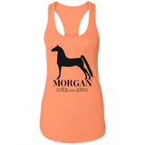 MORGAN STYLE 1 4HORSE NL1533 Ladies Ideal Racerback Tank
