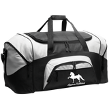 American Saddlebred 2 (white) BG99 Colorblock Sport Duffel