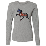 Tennessee Walking Horse Performance All American 64LTTX Ladies’ Essential Dri-Power Long Sleeve Tee