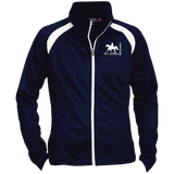 MISSOURI FOX TROTTER (white) 4HORSE LST90 Ladies' Raglan Sleeve Warmup Jacket