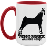 TENNESSEE WALKING HORSE STANDING AM15OZ 15oz. Accent Mug