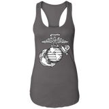 USMC EGA Symbol NL1533 Ladies Ideal Racerback Tank