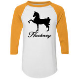 HACKNEY DESIGN 1 (black) 4HORSE 4420 Colorblock Raglan Jersey