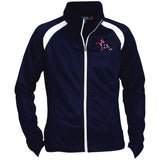 Rebel on the Rail Tennessee Walking Horse Performance LST90 Ladies' Raglan Sleeve Warmup Jacket