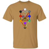 KABBAHLAH TREE OF LIFE 4HORSE G500 5.3 oz. T-Shirt