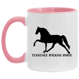 Tennessee Walker (black) 4HORSE AM11OZ 11 oz. Accent Mug