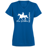 MISSOURI FOX TROTTER (white) 4HORSE 1790 Ladies’ Moisture-Wicking V-Neck Tee