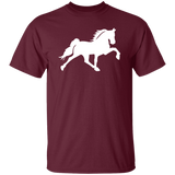 TENNESSEE WALKING HORSE DESIGN 3 JMD (WHITE) G500 5.3 oz. T-Shirt