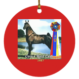 WGC COINS HARD CASH SUBORNC Circle Ornament