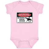 BEWARE OF MISSOURI FOXTORTTER OWNER 4424 Infant Fine Jersey Bodysuit