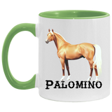 PALOMINO STYLE 1 4HORSE AM11OZ 11 oz. Accent Mug