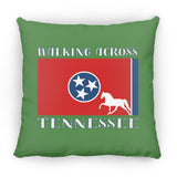 Walking Across Tennessee (Pleasure) ZP18 Large Square Pillow