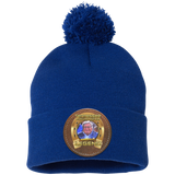 JACK HEFFINGTON (Legends Series) HAT SP15 Pom Pom Knit Cap - Patch