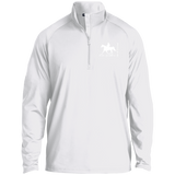 MISSOURI FOX TROTTER (white) 4HORSE ST850 1/2 Zip Raglan Performance Pullover