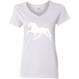 Tennessee Walking Horse (Pleasure) - Copy G500VL Ladies' 5.3 oz. V-Neck T-Shirt