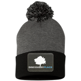 DISCOVERY PLACE RECTANGLE PATCH SP15 Pom Pom Knit Cap - Patch