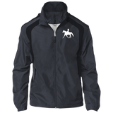 Missouri Fox Trotter LADY FINAL ART WHITE JST60 Jersey-Lined Raglan Jacket