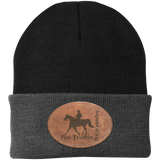 MISSOURI FOX TROTTER ON LEATHER CP90 Knit Cap - Patch