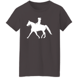 Missouri Fox Trotter LADY FINAL ART WHITE G500L Ladies' 5.3 oz. T-Shirt