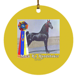WGC MACK K'S HANDSHAKER SUBORNC Circle Ornament